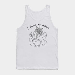 I Found My Soilmate - Black version Tank Top